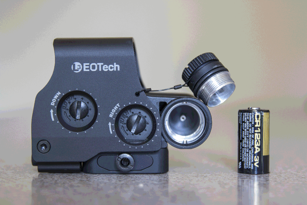 Which Eotech battery has the longest battery life?